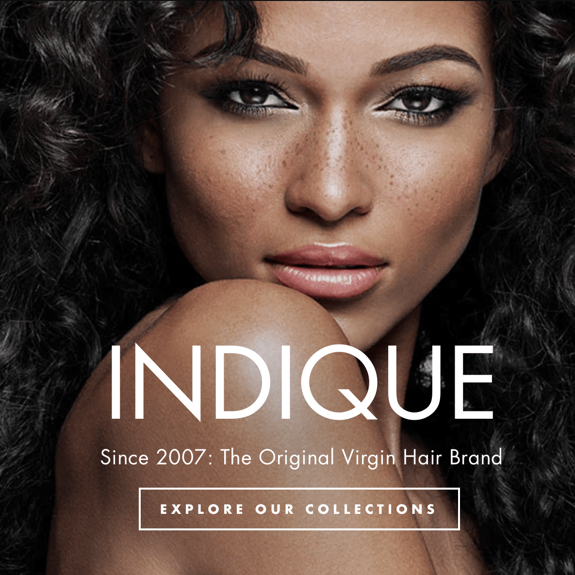 hair extension brand indique 